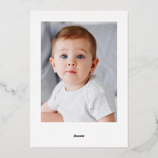 boho pampas gras erste kommune folie Einladung (Rückseite)