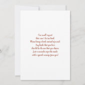 Boho Pampas Grass Baby Dusche Einladung (Rückseite)