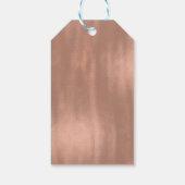 Boho Pampas Grass Baby Dusche Vielen Dank Geschenkanhänger (Rückseite)