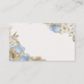 Boho Pampas Grass Ballon Teddy Bear Diaper Raffle Begleitkarte (Rückseite)