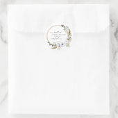 Boho Pampas Grass Bible Verse Gottes Schrift Blume Runder Aufkleber (Tasche)