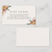 Boho Pampas Grass Books for Baby Insert Card (Vorne/Hinten)