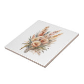 Boho Pampas Grass Botanicals Küche Badezimmer Fliese (Seite)