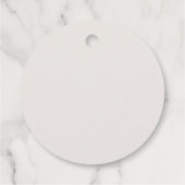 Boho Pampas Grass Faith Pflanze die Samen Kommunio Geschenkanhänger (Rückseite)