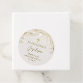 Boho Pampas Grass Moderne Taufe Geschenkanhänger (Beispiel)