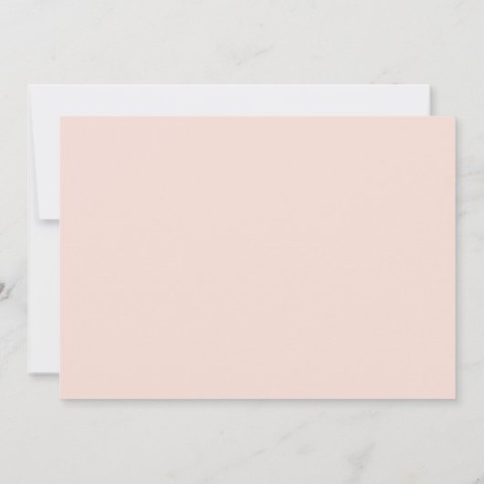 Boho Pampas Grass Orchards Brautparty Einladung (Rückseite)