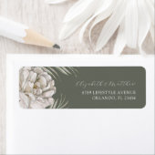 Boho Pampas Grass Return Address Label (Insitu)