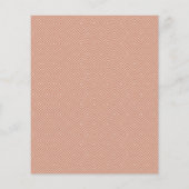 Boho Pampas Grass Rose Girl Baby Dusche (Rückseite)