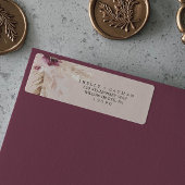 Boho Pampas Grass | Rücksendeadresse einfügen