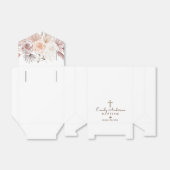 Boho Pampas Grass Taufe Geschenkschachtel (Ungefaltet)