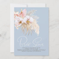 Boho Pampas Grass Tropical Blume Brautparty