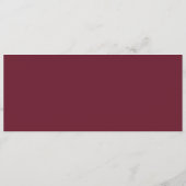 Boho Pampas Grass Wedding Finden Sie Ihre Sitzkart Programm (Rückseite)