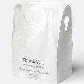 Boho Pampas Grass Wedding Geschenkschachtel (Offen)