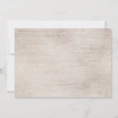 Boho Pampas Grass Western Boot Brautparty Einladung (Rückseite)