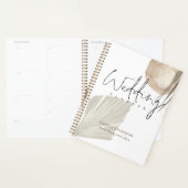 Boho Pampas Grasses Namen Datum Hochzeitsplaner Planer (Anzeige)