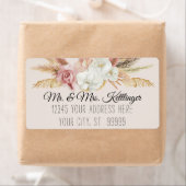 Boho Pampas Palm Neutral Blush Blumengrün (Insitu)