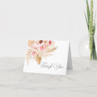 Boho Pampas rosa Blütendusche
