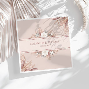 Boho-Pampasgras-Hochzeit  Serviette