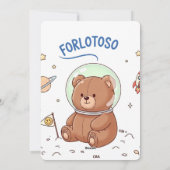 Boho-Pampasgras-Hochzeitseinladung Einladung (Rückseite)