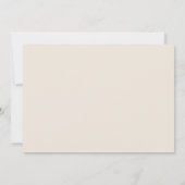 Boho Pampass Grass Floral Wedding Save The Date (Rückseite)