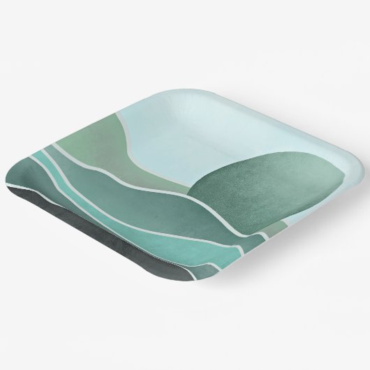 Boho Pappteller (Gewinkelt)