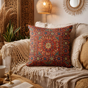 Boho Para Mamluk Repro 16. Jahrhundert Muster Kissen