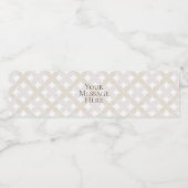 Boho Party Wasser Flaschen Aufkleber (Einzelnes Label)