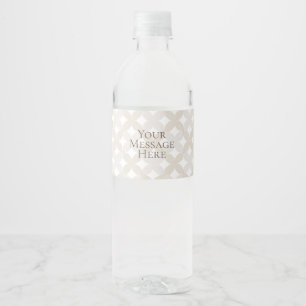 Boho Party Wasser Flaschen Aufkleber