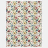 Boho Pastel Blanket ein Geschenk für ihre gemütlic Fleecedecke (Vorderseite)