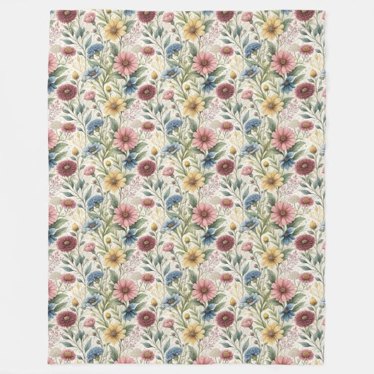 Boho Pastel Blanket ein Geschenk für ihre gemütlic Fleecedecke (Vorderseite)