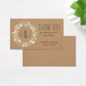 Boho Pastel Floral Wreath Rustikale Hochzeit (Schreibtisch)