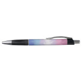 Boho Pastel Fluffy Abstrakt Bigender Pride Flag Kugelschreiber (Oberseite)