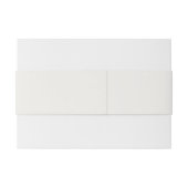 BOHO Pastel Garden Colors Hochzeit Einladung Einladungsbanderole (Rückseitenbeispiel)