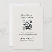 BOHO Pastel Garden Save the Date Karte (Rückseite)