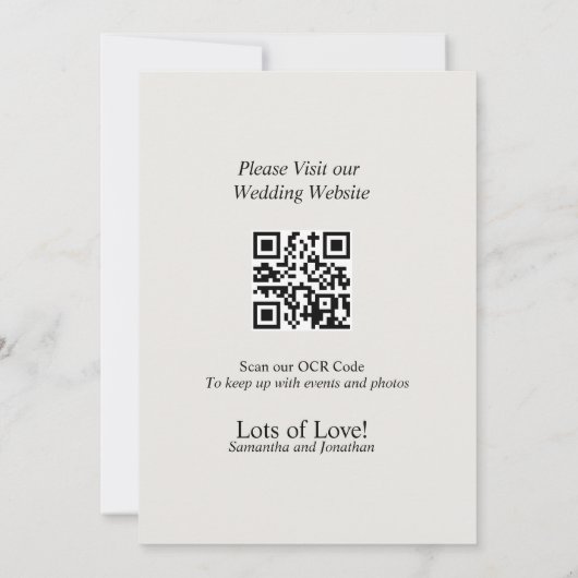 BOHO Pastel Garden Save the Date Karte (Rückseite)