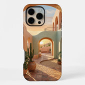 Boho Pastel iPhone 16 Pro Max Case | Sunny  Hülle (Rückseite)