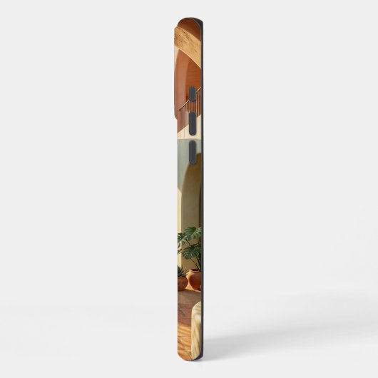 Boho Pastel iPhone 16 Pro Max Case | Sunny  Hülle (Linke Seite)