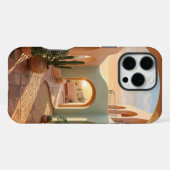 Boho Pastel iPhone 16 Pro Max Case | Sunny Hülle (Rückseite (Horizontal))