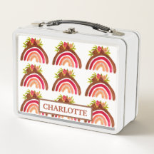 Boho Pastel Kids Girl Rainbow