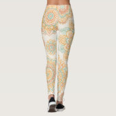 Boho Pastel Mandala Leggings (Rückseite)