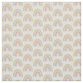 Boho Pastel Mini Rainbow Cotton Fabric Stoff (Muster)