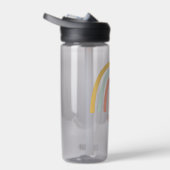 Boho Pastel Rainbow Personalisiert Trinkflasche (Rechts)