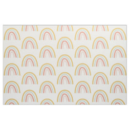 Boho Pastel Rainbow Stoff