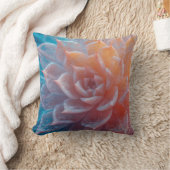 Boho Pastel Succulent Pillow - Zuckerhaltige Petal Kissen (Decke)