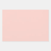 Boho Pastel Terracotta Pink Seashell Wrapping Geschenkpapier Set (Vorderseite 2)