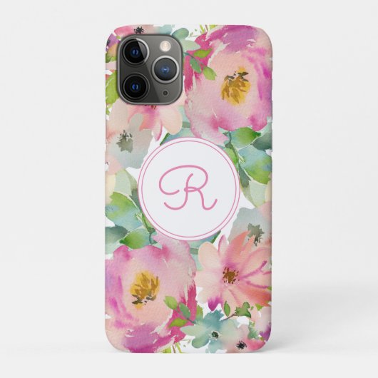 Boho Pastel Watercolor Case-Mate iPhone Hülle (Rückseite)