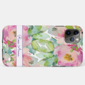 Boho Pastel Watercolor Case-Mate iPhone Hülle (Rückseite (Horizontal))