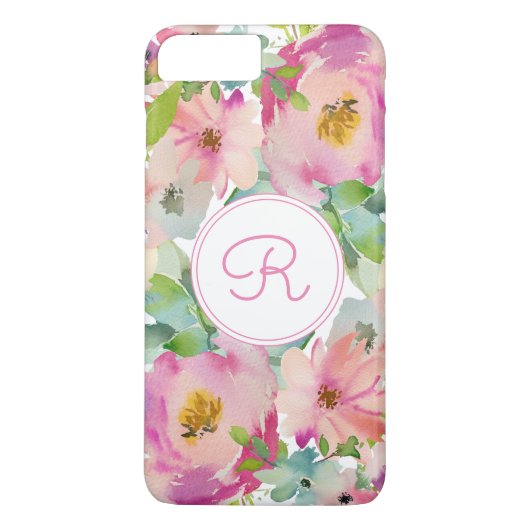 Boho Pastel Watercolor Case-Mate iPhone Hülle (Rückseite)