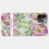 Boho Pastel Watercolor Case-Mate iPhone Hülle (Rückseite (Horizontal))
