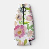 Boho Pastel Watercolor Flaschenkühler (Rückseite)